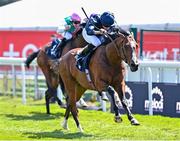 7 May 2021; Armory, with Ryan Moore up, on their way to winning The Melodi Media Huxley Stakes at Chester Racecourse, England. Photo by Hugh Routledge/Sportsfile