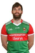 3 May 2021; Aidan O'Shea during a Mayo football squad portrait session at Elverys MacHale Park in Mayo. Photo by Piaras Ó Mídheach/Sportsfile