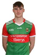 3 May 2021; Frank Irwin during a Mayo football squad portrait session at Elverys MacHale Park in Mayo. Photo by Piaras Ó Mídheach/Sportsfile