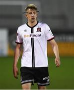 7 May 2021; Ole Erik Midtskogen of Dundalk wears a face protector during the SSE Airtricity League Premier Division match between Dundalk and Sligo Rovers at Oriel Park in Dundalk, Louth. Photo by Ben McShane/Sportsfile