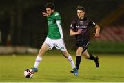 7 May 2021; Dale Holland of Cork City in action against Jack Connolly of Wexford during the SSE Airtricity League First Division match between Cork City and Wexford at Turners Cross in Cork. Photo by Michael P Ryan/Sportsfile