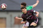 7 May 2021; Paul Cleary of Wexford in action against Cian Murphy of Cork City during the SSE Airtricity League First Division match between Cork City and Wexford at Turners Cross in Cork. Photo by Michael P Ryan/Sportsfile