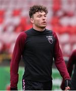 7 May 2021; Paul Cleary of Wexford during the warm up ahead of the SSE Airtricity League First Division match between Cork City and Wexford at Turners Cross in Cork. Photo by Michael P Ryan/Sportsfile