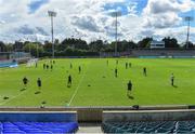 8 May 2021; Kilkenny players poc around before the Allianz Hurling League Division 1 Group B Round 1 match between Dublin and Kilkenny at Parnell Park in Dublin. Photo by Piaras Ó Mídheach/Sportsfile