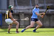 8 May 2021; Donal Burke of Dublin in action against Paddy Deegan of Kilkenny during the Allianz Hurling League Division 1 Group B Round 1 match between Dublin and Kilkenny at Parnell Park in Dublin. Photo by Piaras Ó Mídheach/Sportsfile