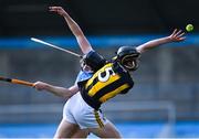 8 May 2021; Darragh Corcoran of Kilkenny in action against Donal Burke of Dublin during the Allianz Hurling League Division 1 Group B Round 1 match between Dublin and Kilkenny at Parnell Park in Dublin. Photo by Piaras Ó Mídheach/Sportsfile