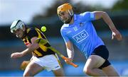 8 May 2021; Ronan Hayes of Dublin gets away from Paddy Deegan of Kilkenny during the Allianz Hurling League Division 1 Group B Round 1 match between Dublin and Kilkenny at Parnell Park in Dublin. Photo by Piaras Ó Mídheach/Sportsfile