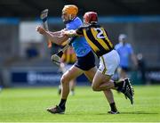 8 May 2021; Ronan Hayes of Dublin in action against Ciarán Wallace of Kilkenny during the Allianz Hurling League Division 1 Group B Round 1 match between Dublin and Kilkenny at Parnell Park in Dublin. Photo by Piaras Ó Mídheach/Sportsfile