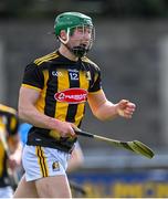 8 May 2021; Martin Keoghan of Kilkenny celebrates scoring his side's first goal during the Allianz Hurling League Division 1 Group B Round 1 match between Dublin and Kilkenny at Parnell Park in Dublin. Photo by Piaras Ó Mídheach/Sportsfile