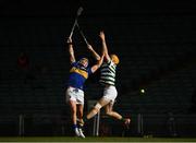 8 May 2021; Willie Connors of Tipperary in action against Richie English of Limerick during the Allianz Hurling League Division 1 Group A Round 1 match between Limerick and Tipperary at LIT Gaelic Grounds in Limerick. Photo by Ray McManus/Sportsfile