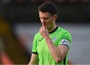 8 May 2021; Johnny Dunleavy of Finn Harps following his side's defeat during the SSE Airtricity League Premier Division match between Bohemians and Finn Harps at Dalymount Park in Dublin. Photo by Seb Daly/Sportsfile