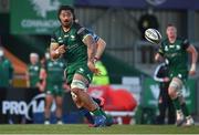 8 May 2021; Abraham Papali’I of Connacht offloads the ball during the Guinness PRO14 Rainbow Cup match between Connacht and Leinster at The Sportsground in Galway.  Photo by Brendan Moran/Sportsfile