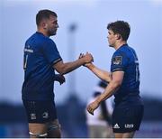 8 May 2021; Garry Ringrose, right, and Ross Molony of Leinster celebrate following the Guinness PRO14 Rainbow Cup match between Connacht and Leinster at The Sportsground in Galway.  Photo by David Fitzgerald/Sportsfile