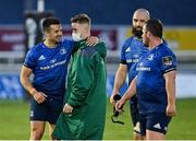 8 May 2021; Cian Kelleher of Leinster, left, and Matt Healy of Connacht after the Guinness PRO14 Rainbow Cup match between Connacht and Leinster at The Sportsground in Galway.  Photo by Brendan Moran/Sportsfile
