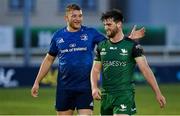 8 May 2021; Ross Molony of Leinster, left, and Tom Daly of Connacht after the Guinness PRO14 Rainbow Cup match between Connacht and Leinster at The Sportsground in Galway.  Photo by Brendan Moran/Sportsfile