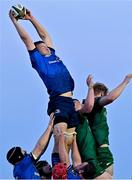 8 May 2021; Ross Molony of Leinster wins a lineout during the Guinness PRO14 Rainbow Cup match between Connacht and Leinster at The Sportsground in Galway. Photo by Brendan Moran/Sportsfile