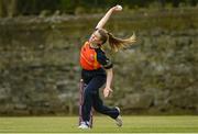 9 May 2021; Kate McEvoy of Scorchers during the third match of the Arachas Super 50 Cup between Scorchers and Typhoons at Rush Cricket Club in Rush, Dublin. Photo by Harry Murphy/Sportsfile