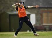 9 May 2021; Gaby Lewis of Scorchers during the third match of the Arachas Super 50 Cup between Scorchers and Typhoons at Rush Cricket Club in Rush, Dublin. Photo by Harry Murphy/Sportsfile