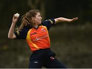 9 May 2021; Maria Kerrison of Scorchers fields during the third match of the Arachas Super 50 Cup between Scorchers and Typhoons at Rush Cricket Club in Rush, Dublin. Photo by Harry Murphy/Sportsfile