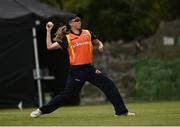 9 May 2021; Ashlee King of Scorchers fields during the third match of the Arachas Super 50 Cup between Scorchers and Typhoons at Rush Cricket Club in Rush, Dublin. Photo by Harry Murphy/Sportsfile