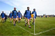 9 May 2021; Clare players make their way back to the changing room after warming up prior to the Allianz Hurling League Division 1 Group B Round 1 match between Antrim and Clare at Corrigan Park in Belfast, Antrim. Photo by David Fitzgerald/Sportsfile