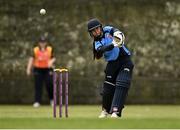 9 May 2021; Amy Hunter of Typhoons bats during the third match of the Arachas Super 50 Cup between Scorchers and Typhoons at Rush Cricket Club in Rush, Dublin. Photo by Harry Murphy/Sportsfile
