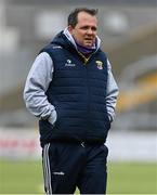 9 May 2021; Wexford manager Davy Fitzgerald before the Allianz Hurling League Division 1 Group B Round 1 match between Wexford and Laois at Chadwicks Wexford Park in Wexford. Photo by Brendan Moran/Sportsfile