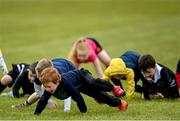 9 May 2021; Michael Ledwith during Longford Minis rugby training at Longford RFC in Longford. Photo by Ramsey Cardy/Sportsfile