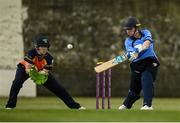 9 May 2021; Maria Kerrison of Typhoons bats during the third match of the Arachas Super 50 Cup between Scorchers and Typhoons at Rush Cricket Club in Rush, Dublin. Photo by Harry Murphy/Sportsfile
