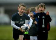 9 May 2021; Harry McHugh during Longford Minis rugby training at Longford RFC in Longford. Photo by Ramsey Cardy/Sportsfile