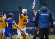 9 May 2021; Neil McManus of Antrim remonstrates with officials during the Allianz Hurling League Division 1 Group B Round 1 match between Antrim and Clare at Corrigan Park in Belfast, Antrim. Photo by David Fitzgerald/Sportsfile
