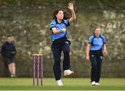 9 May 2021; Ava Canning of Typhoons bowls during the third match of the Arachas Super 50 Cup between Scorchers and Typhoons at Rush Cricket Club in Rush, Dublin. Photo by Harry Murphy/Sportsfile