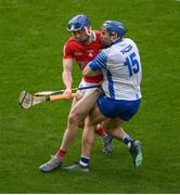 9 May 2021; Colin Dunford of Waterford in action against Sean O’Donoghue of Cork during the Allianz Hurling League Division 1 Group A Round 1 match between Cork and Waterford at Páirc Ui Chaoimh in Cork. Photo by Stephen McCarthy/Sportsfile