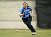9 May 2021; Maria Kerrison of Typhoons during the third match of the Arachas Super 50 Cup between Scorchers and Typhoons at Rush Cricket Club in Rush, Dublin. Photo by Harry Murphy/Sportsfile