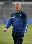 8 May 2021; Limerick manager John Kiely the Allianz Hurling League Division 1 Group A Round 1 match between Limerick and Tipperary at LIT Gaelic Grounds in Limerick. Photo by Ray McManus/Sportsfile