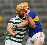 8 May 2021; Tom Morrisey of Limerick in action against Jake Morris of Tipperary during the Allianz Hurling League Division 1 Group A Round 1 match between Limerick and Tipperary at LIT Gaelic Grounds in Limerick. Photo by Ray McManus/Sportsfile