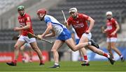 9 May 2021; Calum Lyons of Waterford gets away from Shane Barrett of Cork during the Allianz Hurling League Division 1 Group A Round 1 match between Cork and Waterford at Páirc Ui Chaoimh in Cork. Photo by Piaras Ó Mídheach/Sportsfile
