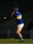 8 May 2021; Jason Forde of Tipperary strikes a free during the Allianz Hurling League Division 1 Group A Round 1 match between Limerick and Tipperary at LIT Gaelic Grounds in Limerick. Photo by Ray McManus/Sportsfile