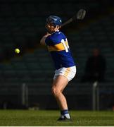 8 May 2021; Jason Forde of Tipperary strikes a free during the Allianz Hurling League Division 1 Group A Round 1 match between Limerick and Tipperary at LIT Gaelic Grounds in Limerick. Photo by Ray McManus/Sportsfile