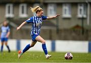 9 May 2021; Cara Griffin of Treaty United during the SSE Airtricity Women's National League match between Treaty United and Shelbourne at Jackman Park in Limerick. Photo by Eóin Noonan/Sportsfile