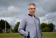 10 May 2021; Galway manager Padraic Joyce stands for a portrait after a Galway Football press conference at Loughgeorge in Galway. Photo by Sam Barnes/Sportsfile