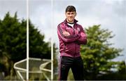10 May 2021; Shane Walsh stands for a portrait after a Galway Football press conference at Loughgeorge in Galway. Photo by Sam Barnes/Sportsfile