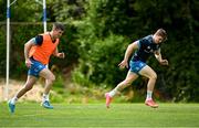 10 May 2021; Jonathan Sexton, left, and Garry Ringrose during Leinster Rugby squad training at UCD in Dublin. Photo by Ramsey Cardy/Sportsfile