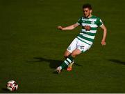 8 May 2021; Dylan Watts of Shamrock Rovers during the SSE Airtricity League Premier Division match between St Patrick's Athletic and Shamrock Rovers at Richmond Park in Dublin. Photo by Eóin Noonan/Sportsfile