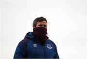 8 May 2021; Drogheda United manager Tim Clancy before the SSE Airtricity League Premier Division match between Waterford and Drogheda United at RSC in Waterford. Photo by Ben McShane/Sportsfile
