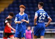 8 May 2021; Graham O'Reilly, left, and Sam Morrisey of Waterford during the SSE Airtricity League Premier Division match between Waterford and Drogheda United at RSC in Waterford. Photo by Ben McShane/Sportsfile