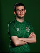 12 May 2021; Announced as one of the first ever representatives of the official Republic of Ireland eFootball team today was FAI eCup Champion Conran Tobin at the FAI Headquarters in Abbotstown, Dublin. Photo by Harry Murphy/Sportsfile