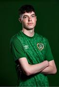 12 May 2021; Announced as one of the first ever representatives of the official Republic of Ireland eFootball team today was newly crowned eLOI champion Tyrone Ryan at the FAI Headquarters in Abbotstown, Dublin. Photo by Harry Murphy/Sportsfile