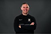 10 May 2021; Manager Adrian Carberry during an Athlone Town FC portrait session at Athlone Town Stadium in Athlone, Westmeath. Photo by Eóin Noonan/Sportsfile