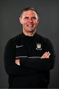 10 May 2021; Manager Adrian Carberry during an Athlone Town FC portrait session at Athlone Town Stadium in Athlone, Westmeath. Photo by Eóin Noonan/Sportsfile